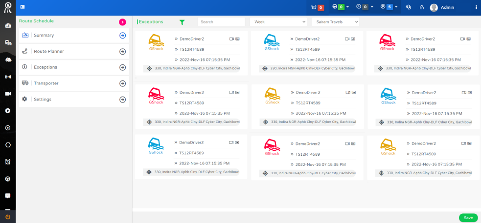 fleetly scheduling & routing