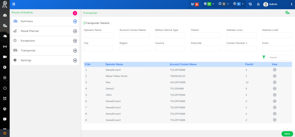 fleetly scheduling & routing