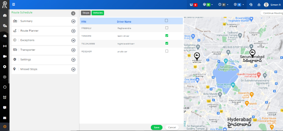 fleetly scheduling & routing